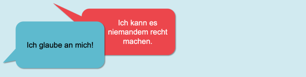 BANNER Förderliche und limitierende Glaubenssätze